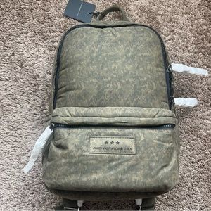 NWT John Varvatos Nylon Puffer Backpack